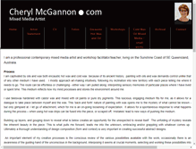 Tablet Screenshot of cherylmcgannon.com
